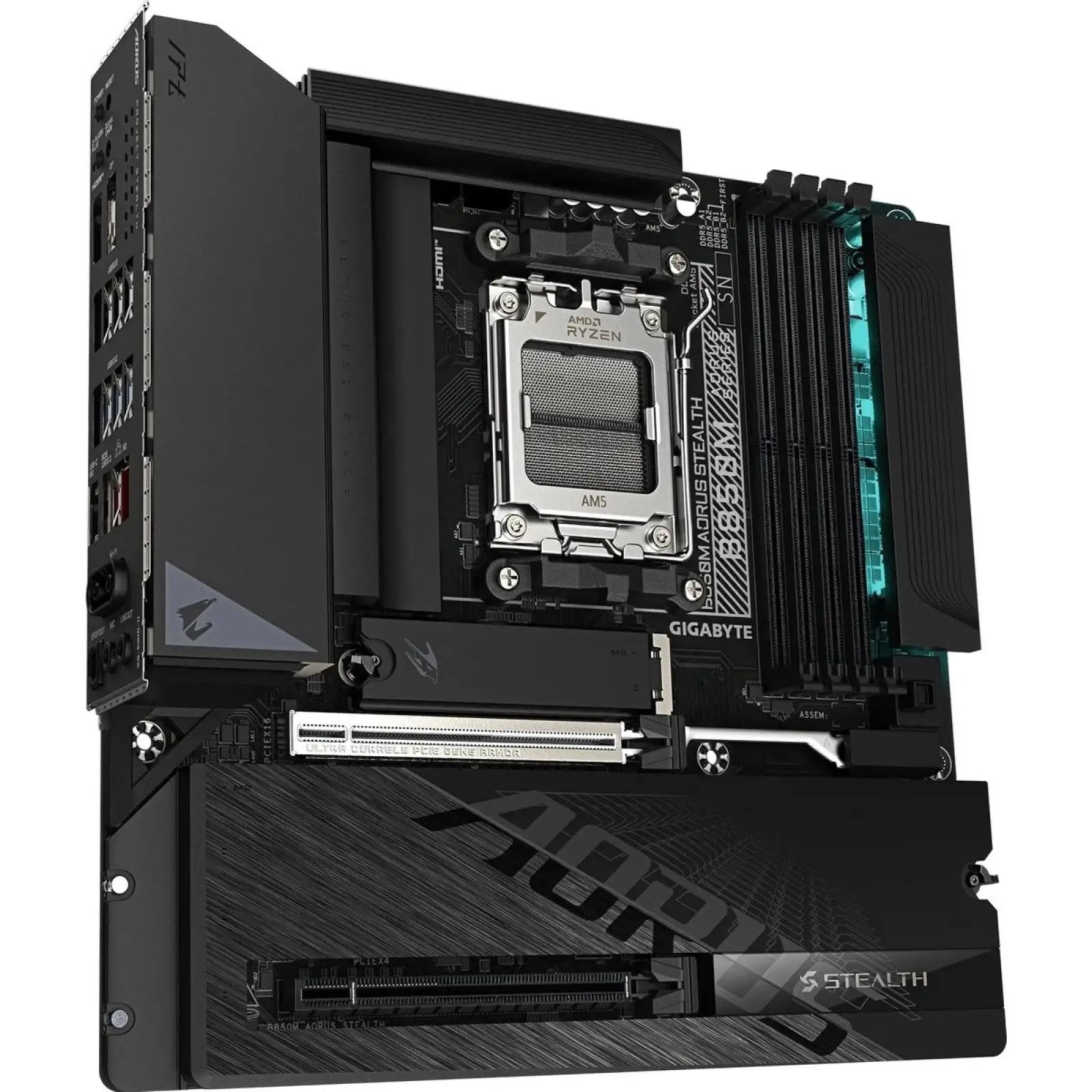 Материнська плата Gigabyte B850M AORUS STEALTH s-AM5 UA