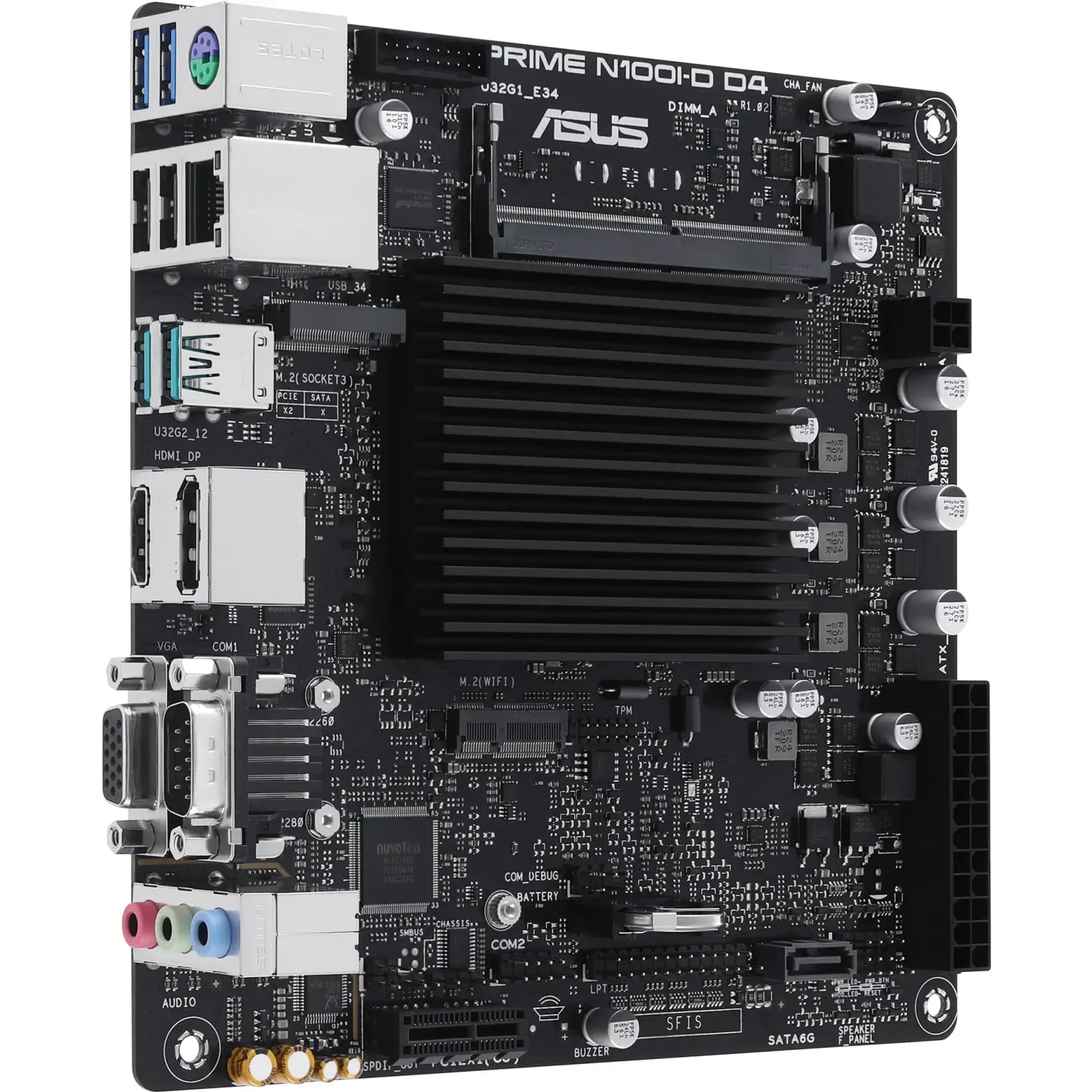 Материнская плата Asus Prime N100I-D D4-CSM UA