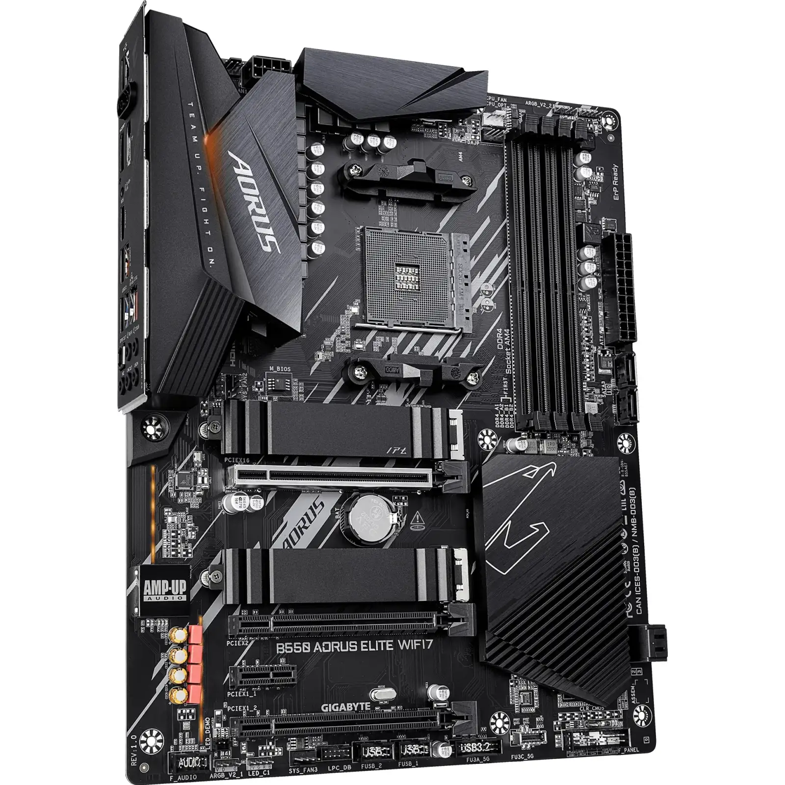 Материнская плата Gigabyte B550 AORUS Elite WIFI7 s-AM4 UA