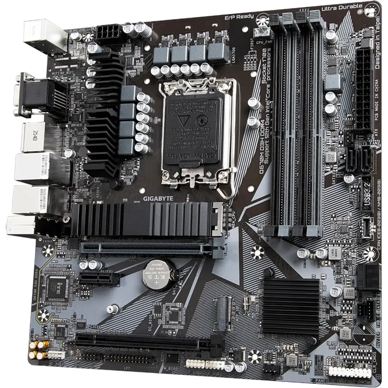 Материнська плата Gigabyte Q670M D3H DDR4 s-1700 UA
