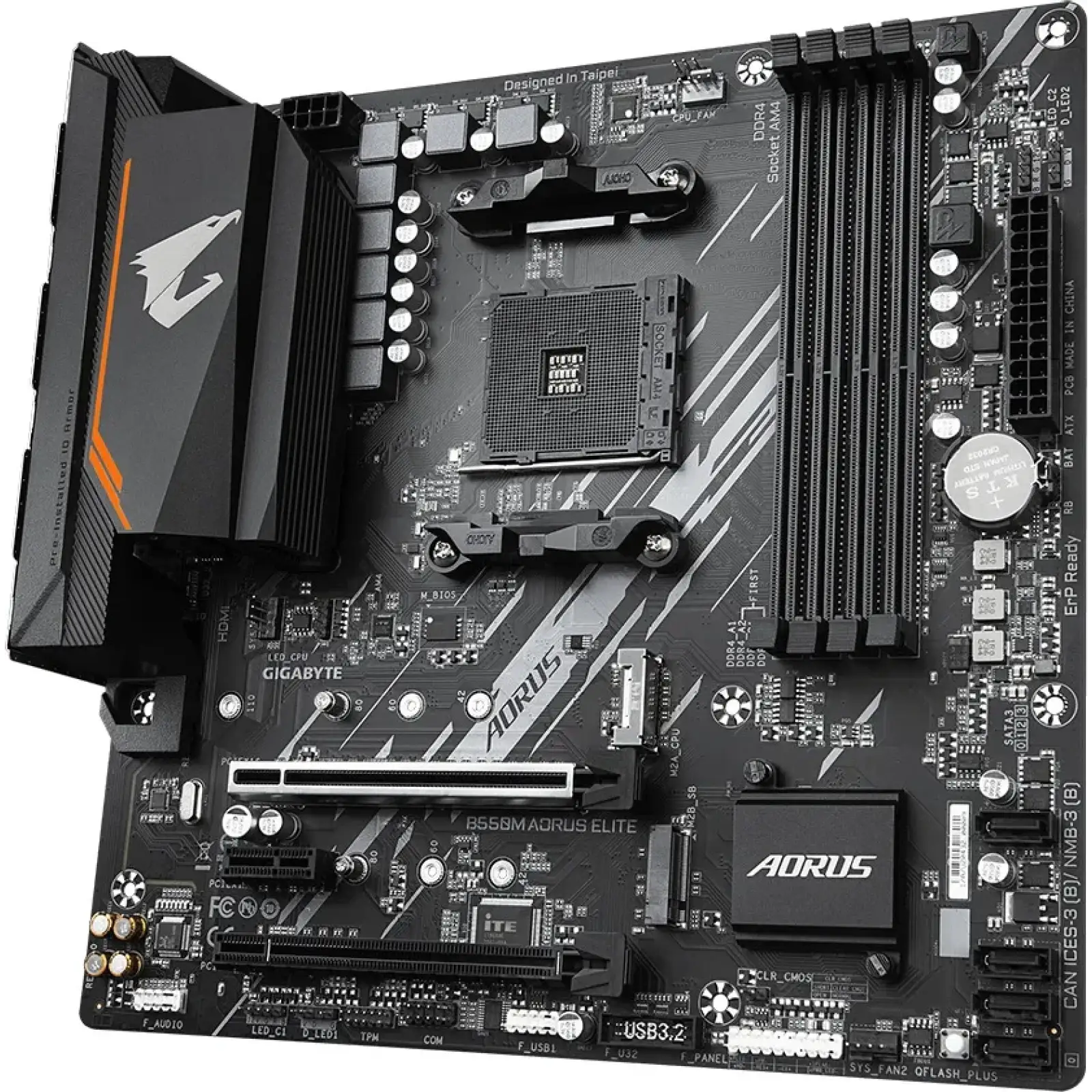 Материнская плата Gigabyte B550M Aorus Elite s-AM4 UA