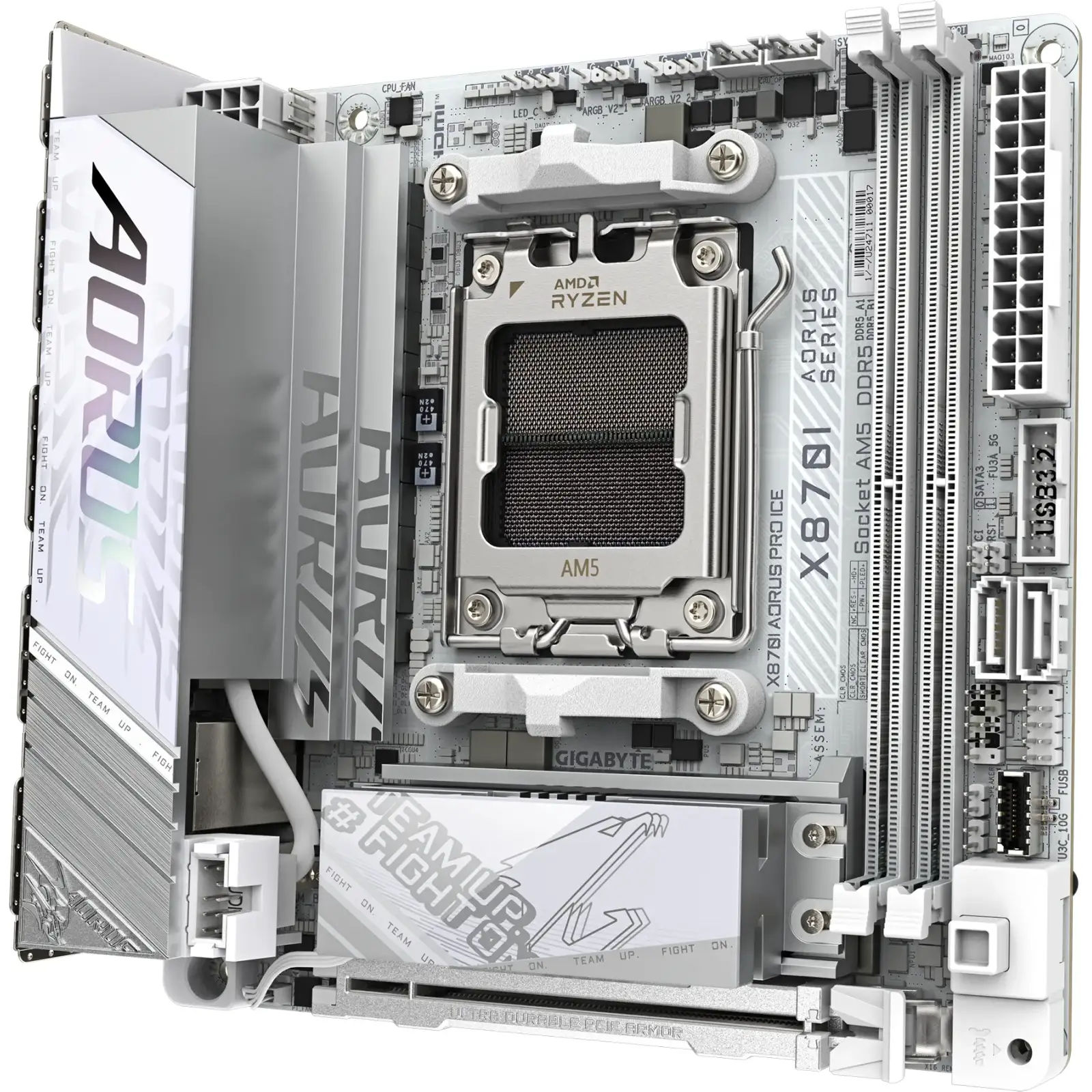 Материнская плата GigaByte X870I AORUS Pro Ice s-AM5 UA
