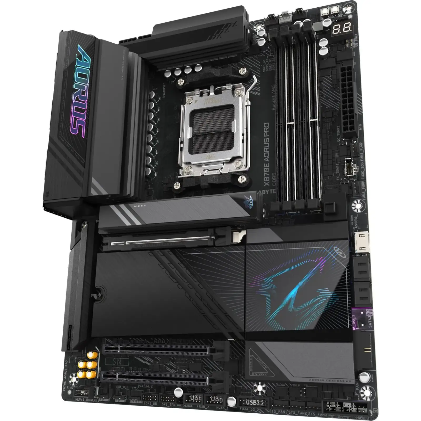 Материнская плата GigaByte X870E AORUS Pro s-AM5 UA