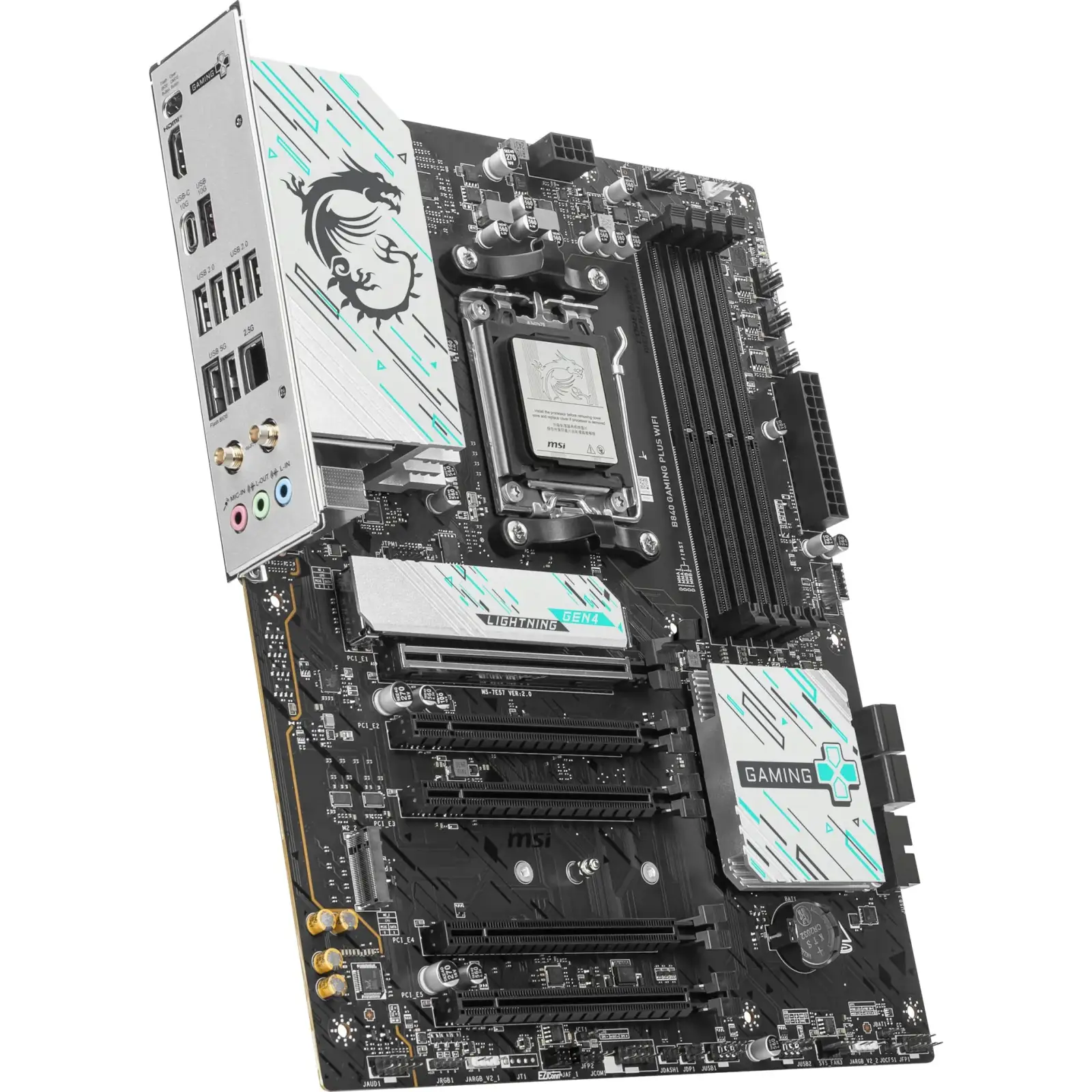 Материнская плата MSI B840 Gaming Plus WIFI s-AM5 UA