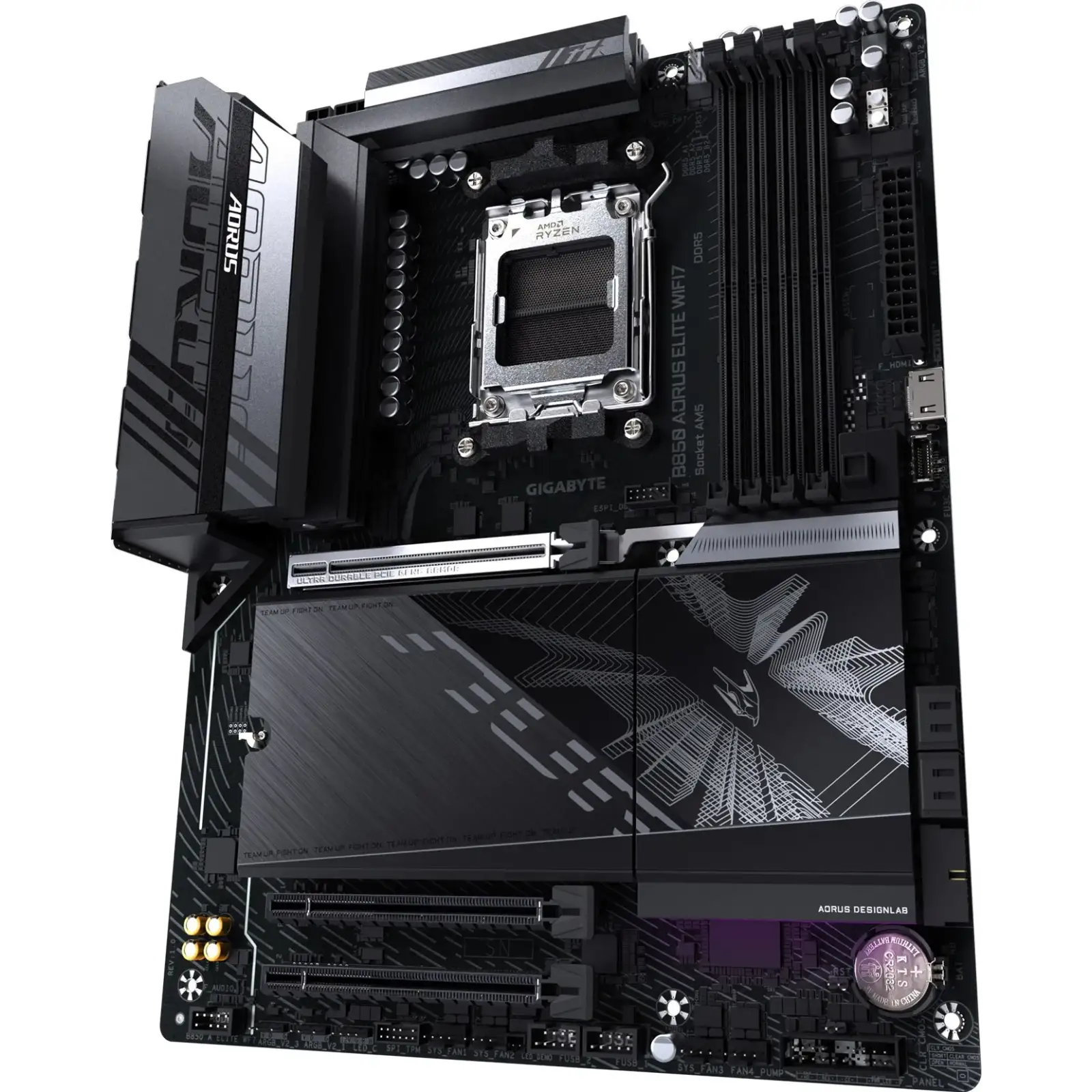 Материнская плата Gigabyte B850 Aorus Elite WiFi7 s-AM5 UA
