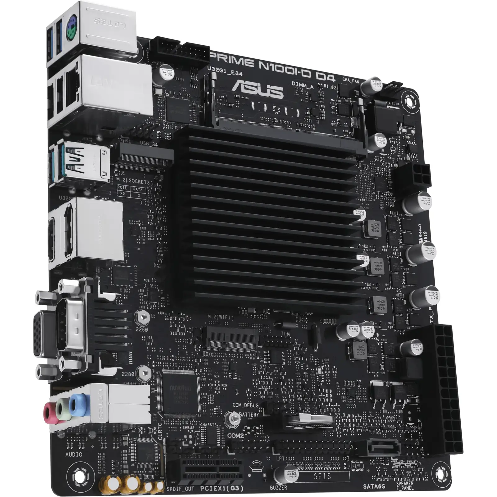 Материнская плата Asus Prime N100I-D D4-CSM UA