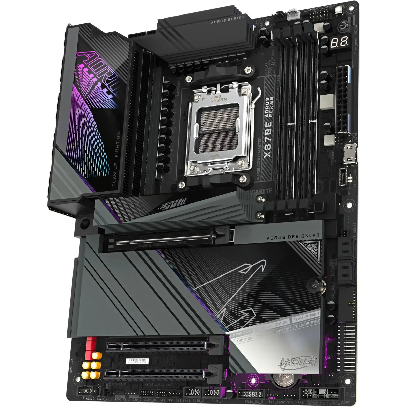 Материнська плата GigaByte X870E AORUS Master s-AM5 UA