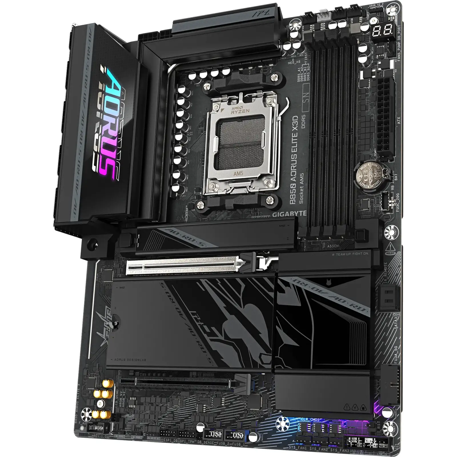 Материнська плата Gigabyte B850 Aorus Elite X3D s-AM5 UA