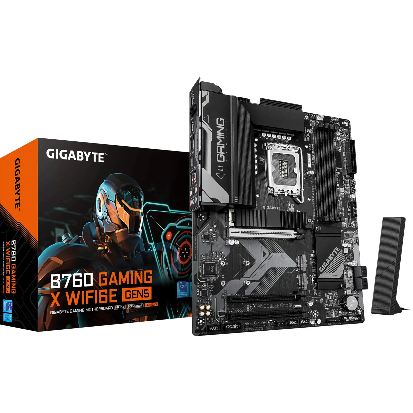 Материнская плата GigaByte B760 Gaming X WIFI6E GEN5 s-1700 UA