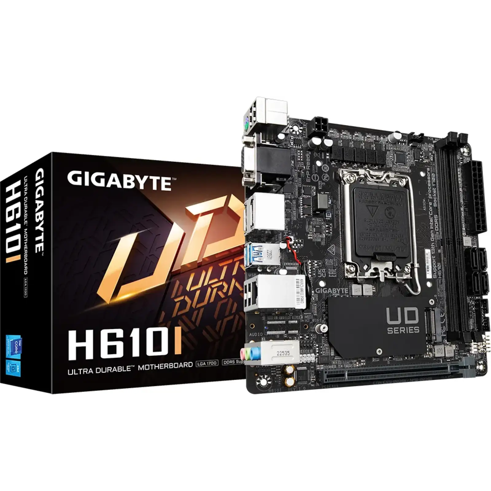 Материнська плата Gigabyte H610I s-1700 UA