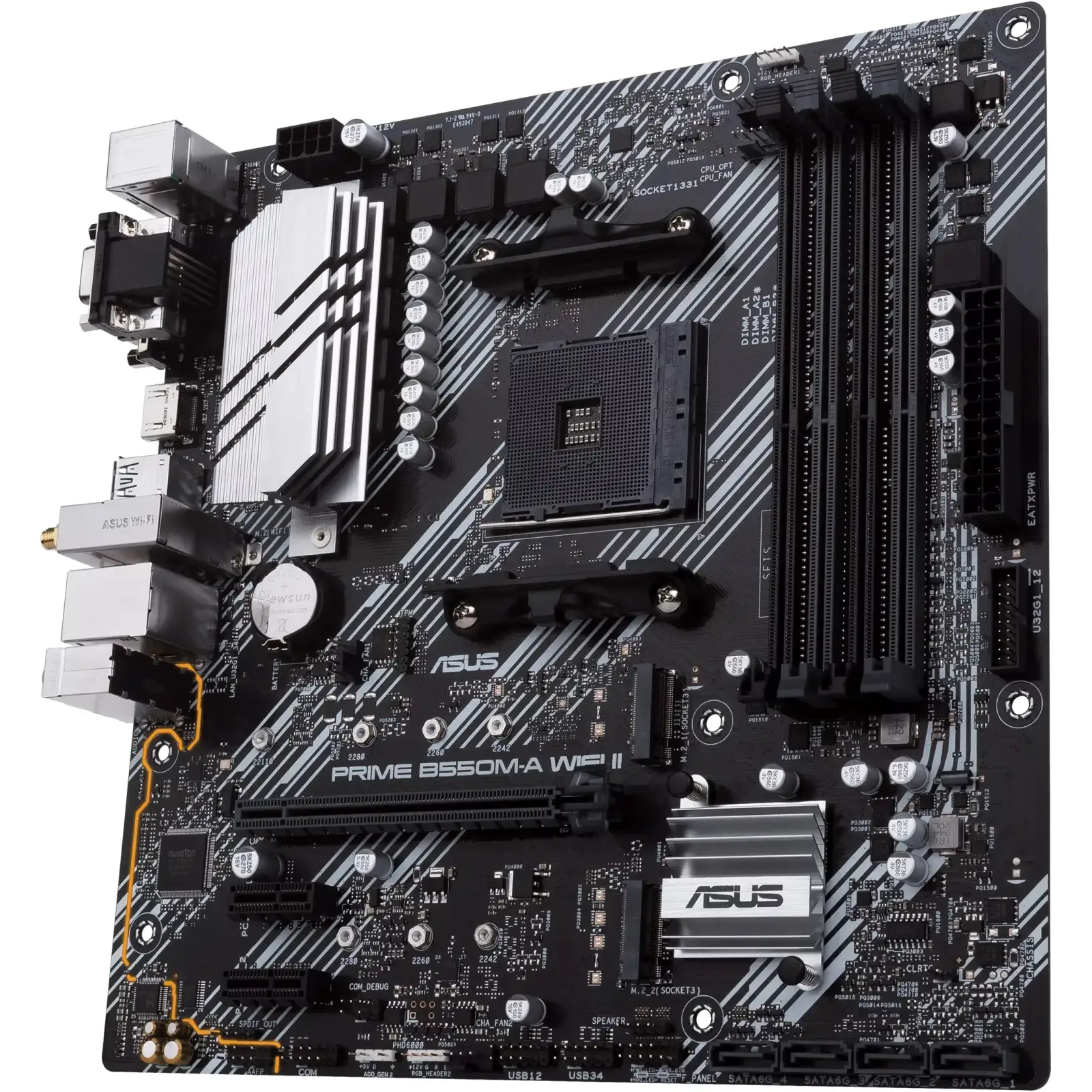 Материнская плата Asus Prime B550M-A WIFI II s-AM4 UA
