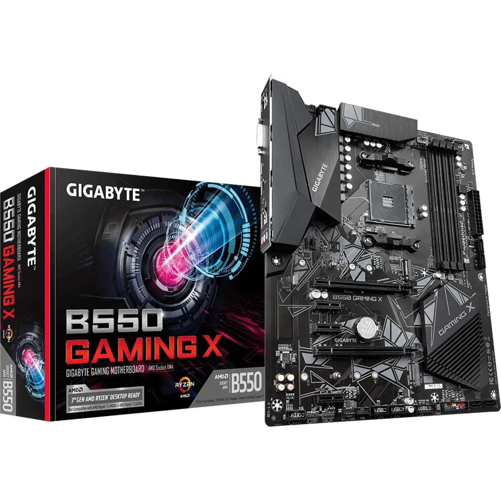 Материнская плата Gigabyte B550 Gaming X s-AM4 UA