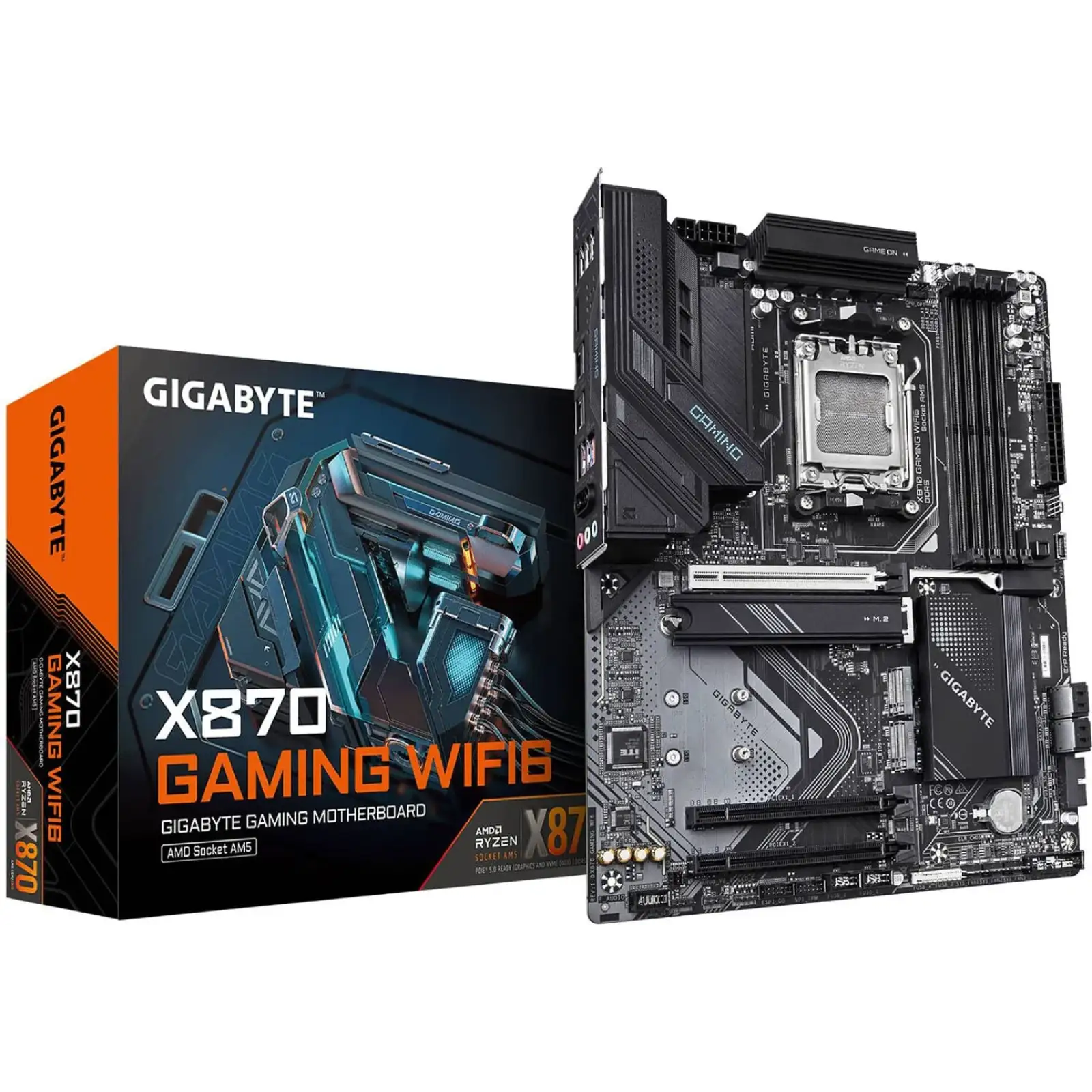 Материнская плата GigaByte X870 Gaming WIFI6 s-AM5 UA