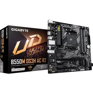 Материнская плата GigaByte B550M DS3H AC R2 s-AM4