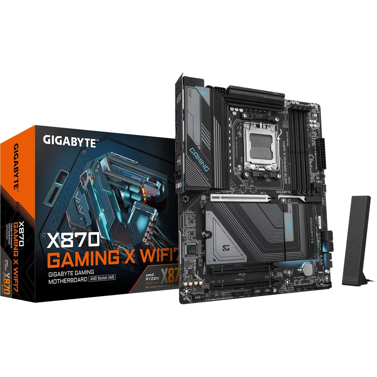 Материнська плата GigaByte X870 Gaming X WIFI7 s-AM5 UA