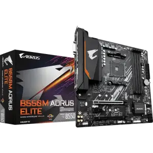 Материнская плата Gigabyte B550M Aorus Elite s-AM4 UA