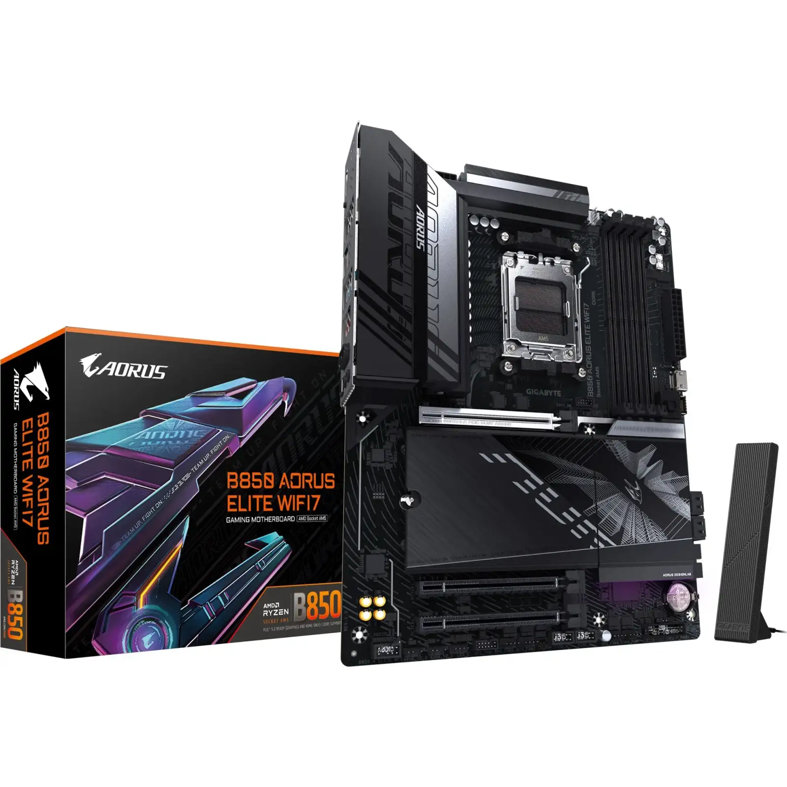 Материнская плата Gigabyte B850 Aorus Elite WiFi7 s-AM5 UA
