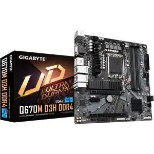 Материнська плата Gigabyte Q670M D3H DDR4 s-1700 UA