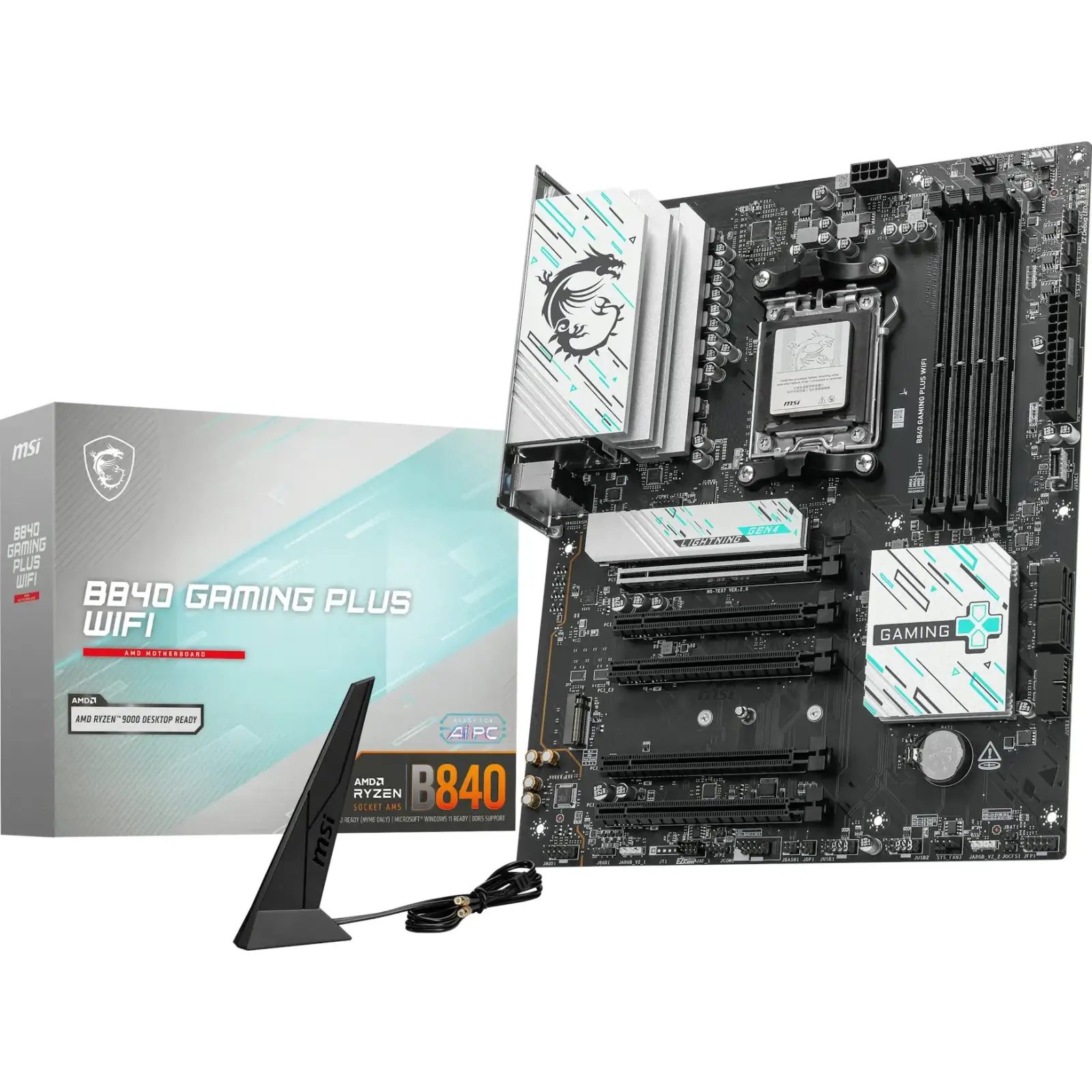 Материнская плата MSI B840 Gaming Plus WIFI s-AM5 UA