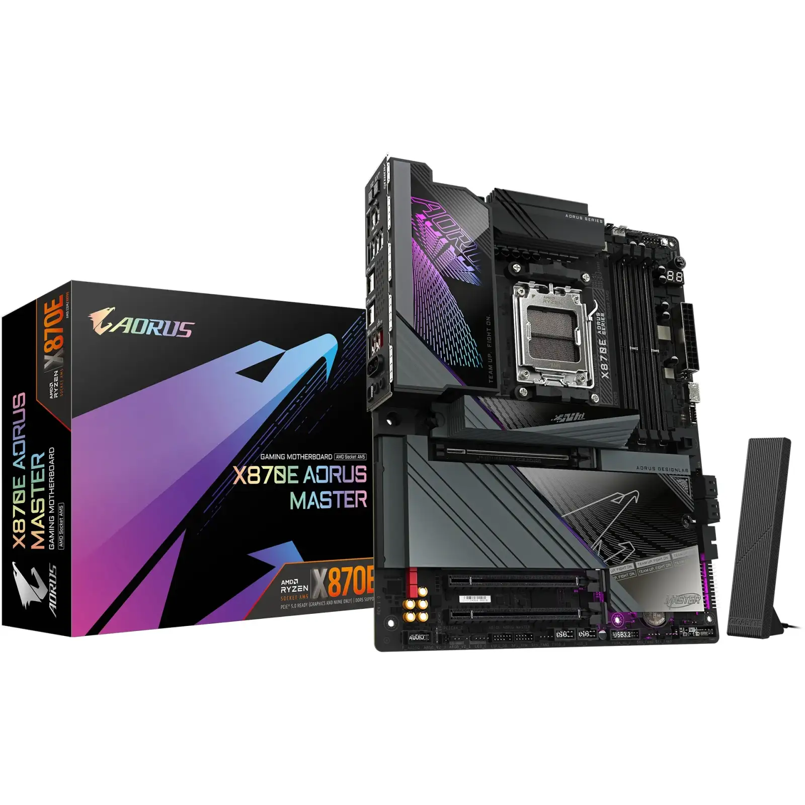 Материнська плата GigaByte X870E AORUS Master s-AM5 UA