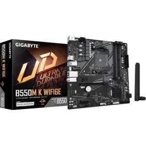 Материнская плата GigaByte B550 B550M K WIFI6E UA