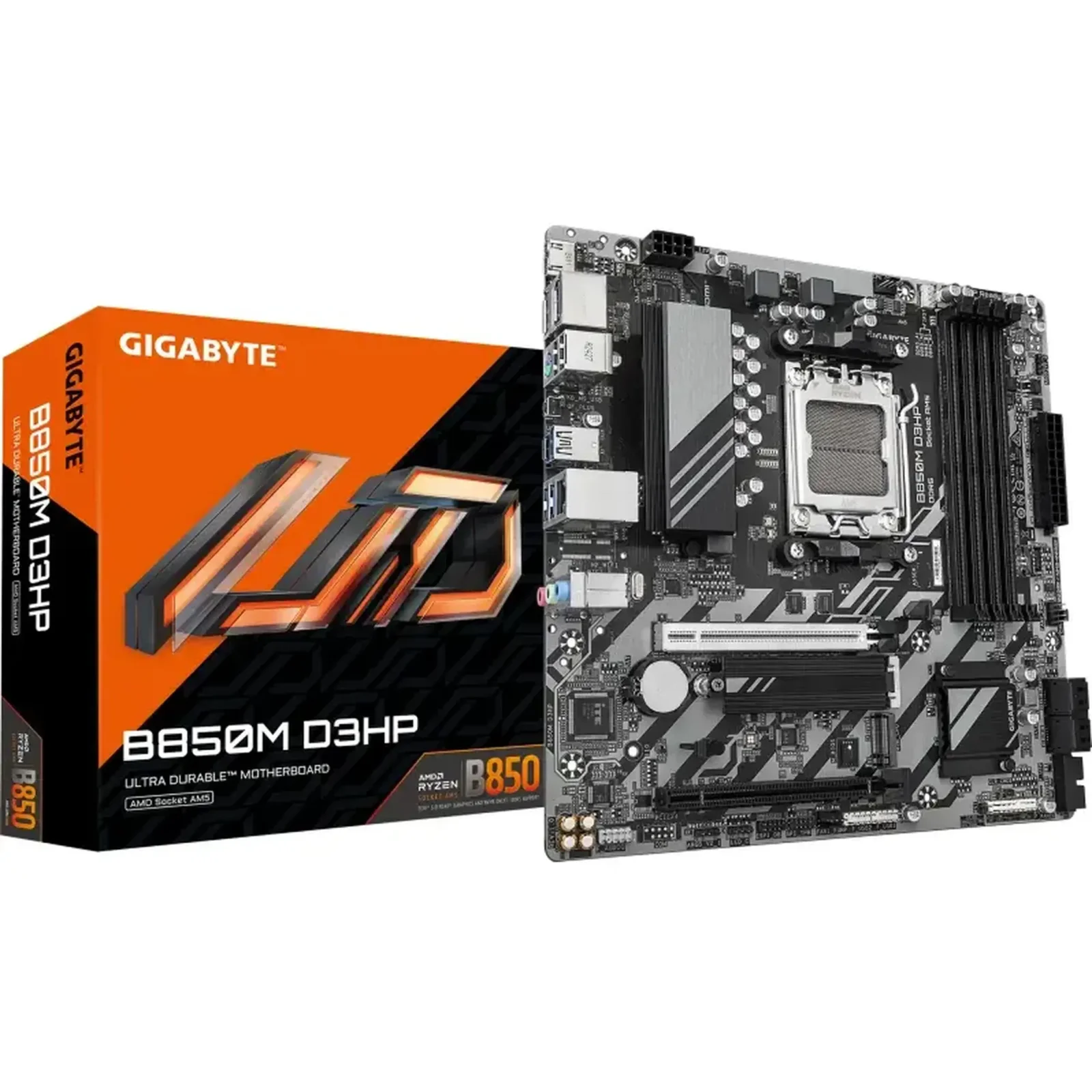 Материнська плата Gigabyte B850M D3HP (9MB85MHP-00-G10)