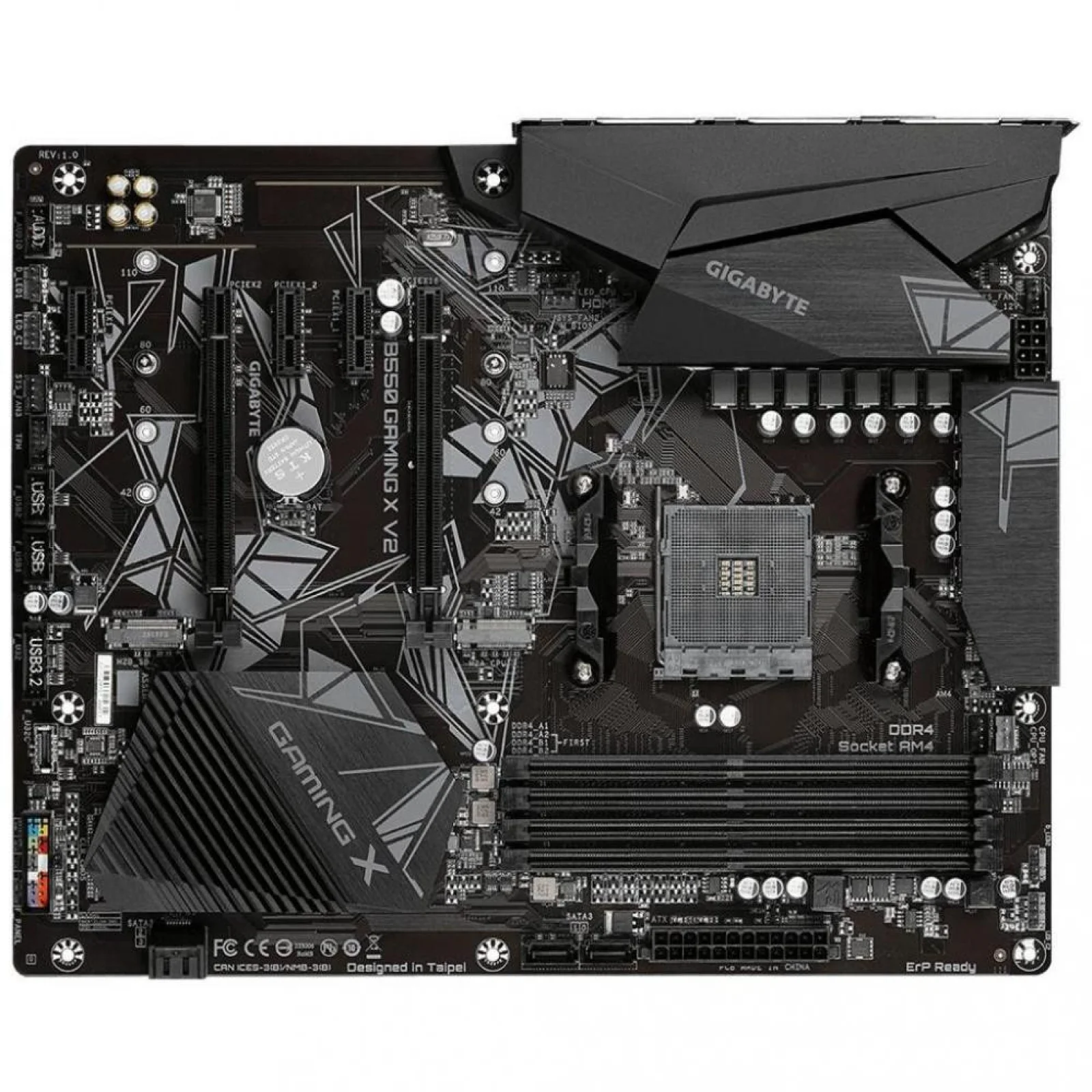Материнська плата GIGABYTE B550 Gaming X V2