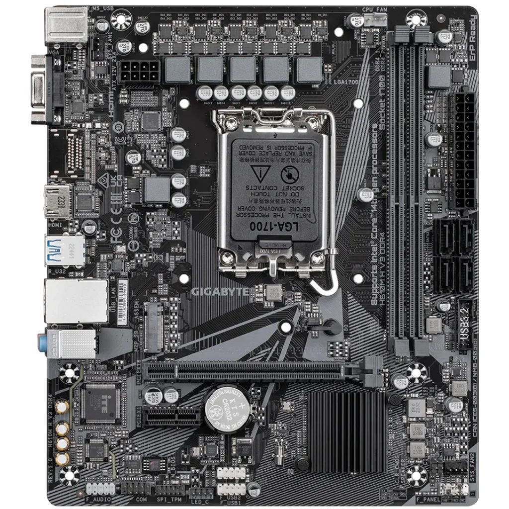 Материнська плата Gigabyte H610M H V3 DDR4 UA