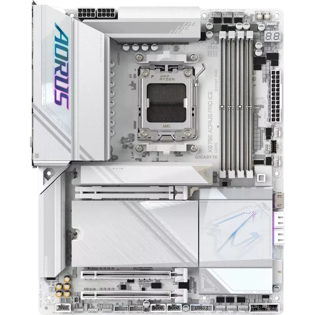 Материнська плата Gigabyte X870E AORUS PRO ICE UA