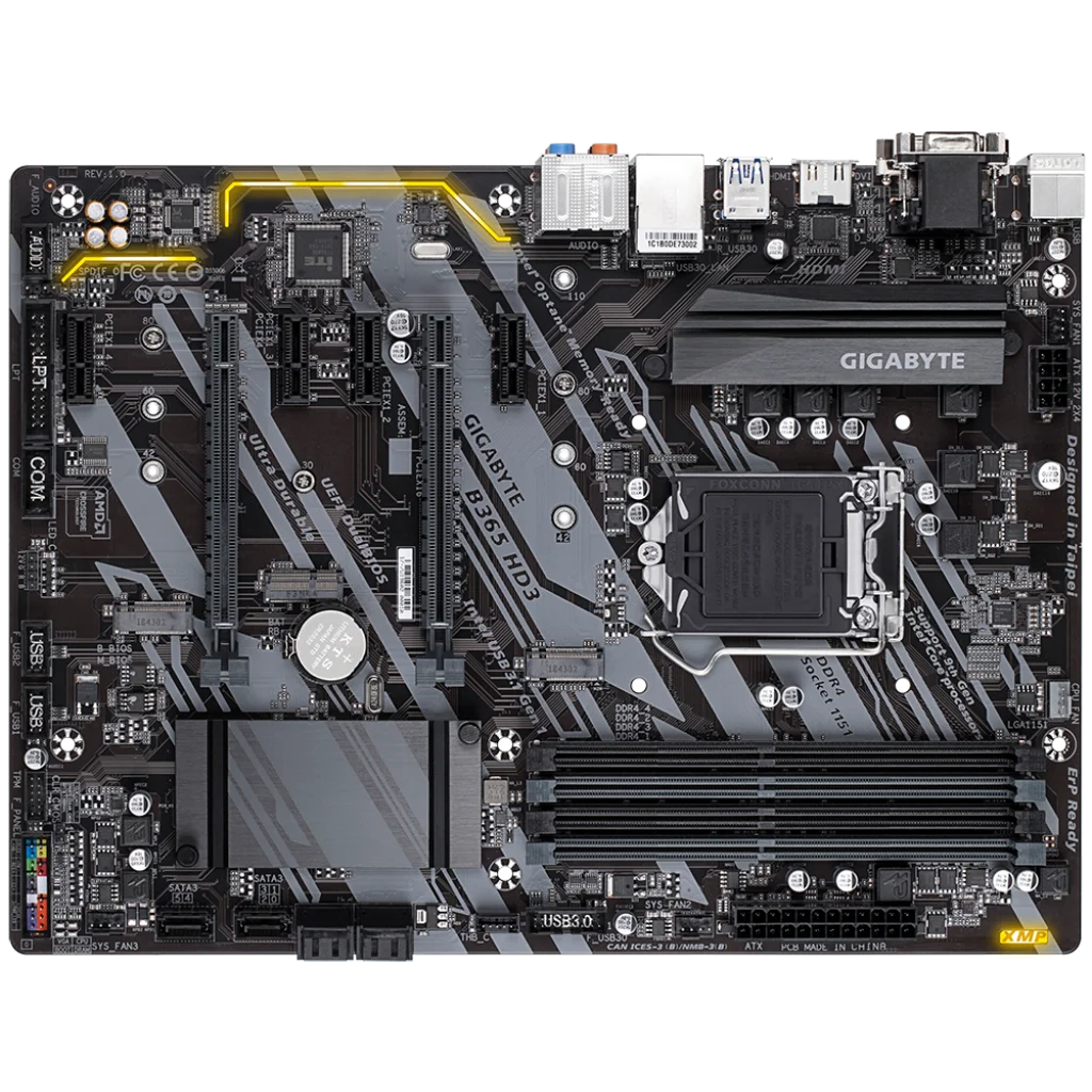 Материнская плата Gigabyte B365 HD3 UA