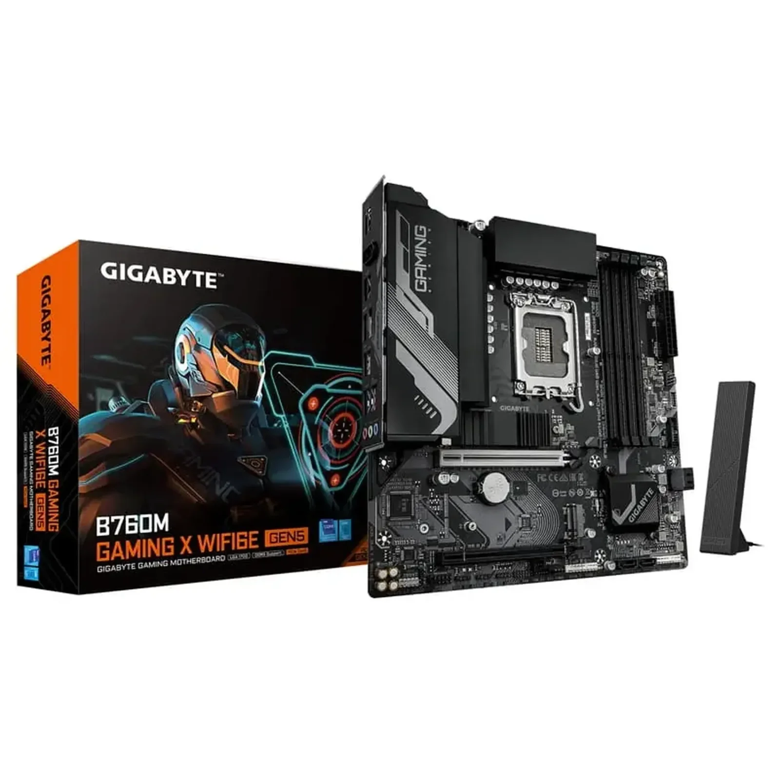 Материнская плата GIGABYTE B760M GAMING X WIFI6E GEN5 UA