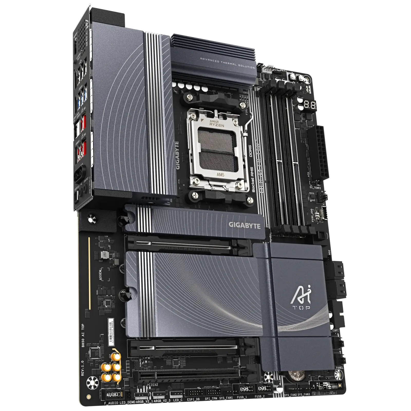 Материнська плата Gigabyte B850 AI TOP s-AM5 UA