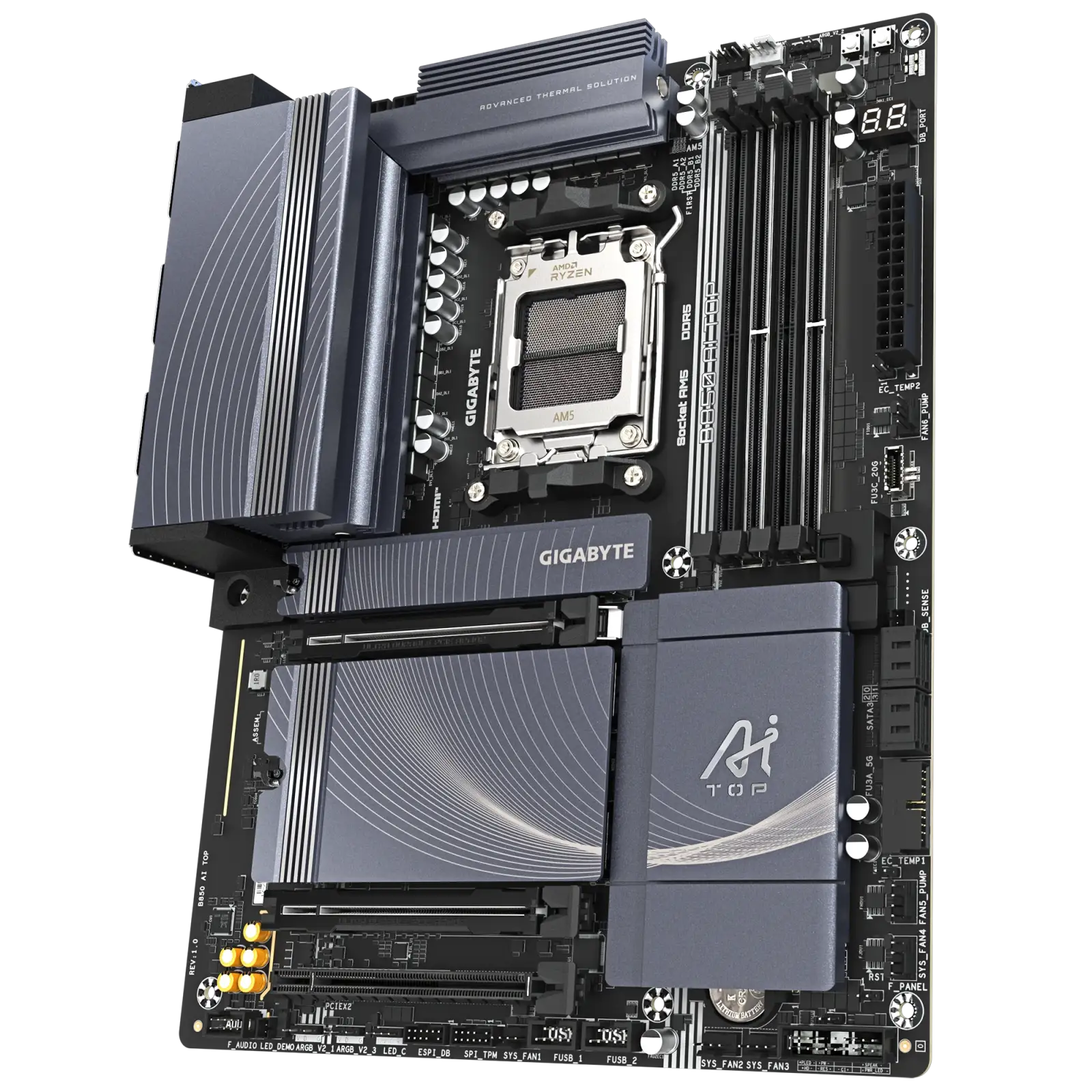 Материнська плата Gigabyte B850 AI TOP s-AM5 UA
