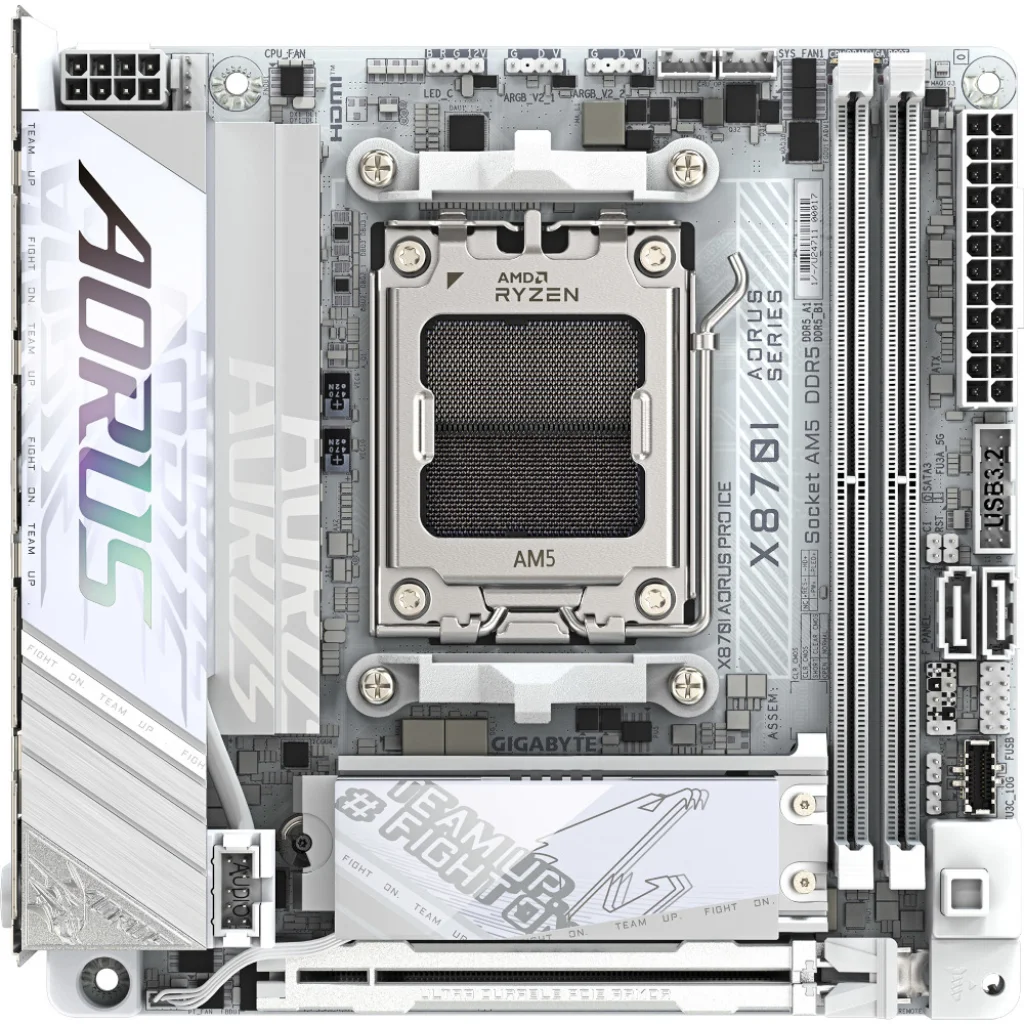 Материнська плата Gigabyte X870I AORUS PRO ICE UA