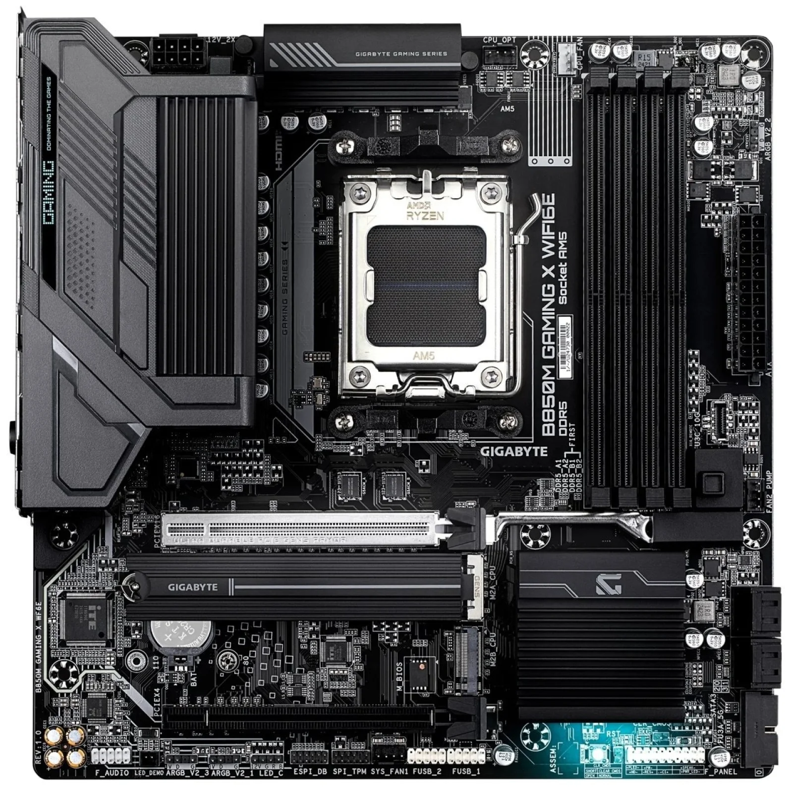 Материнська плата Gigabyte B850M GAMING X WIFI6E UA