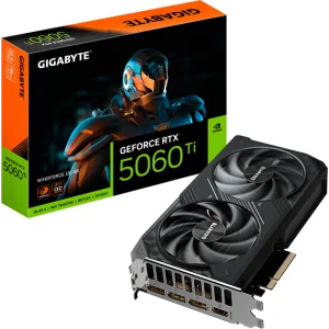 Відеокарта Gigabyte GeForce RTX 5060 Ti WINDFORCE OC 8G (GV-N506TWF2OC-8GD)
