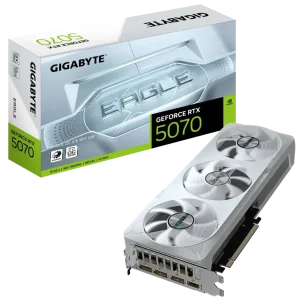 Видеокарта GIGABYTE GeForce RTX 5070 EAGLE OC ICE SFF 12G (GV-N5070EAGLEOC ICE-12GD)