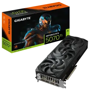 Відеокарта GIGABYTE GeForce RTX 5070 Ti WINDFORCE SFF 16G (GV-N507TWF3-16GD)