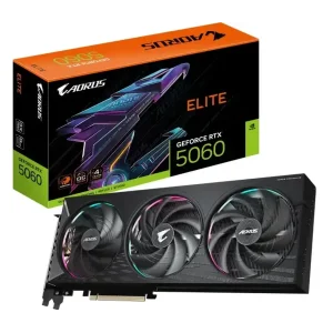 Відеокарта Gigabyte GeForce RTX5060 8GB DDR7 (GV-N5060AORUS E-8GD) UA