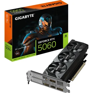 Видеокарта Gigabyte GeForce RTX 5060 OC Low Profile 8GВ (GV-N5060OC-8GL) UA