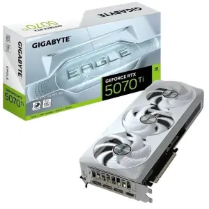 Видеокарта GIGABYTE GeForce RTX 5070 Ti EAGLE OC ICE SFF 16G (GV-N507TEAGLEOC ICE-16GD)