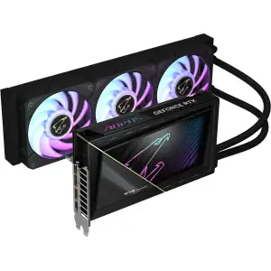 Видеокарта GIGABYTE AORUS GeForce RTX 5090 XTREME WATERFORCE 32G (GV-N5090AORUSX W-32GD)