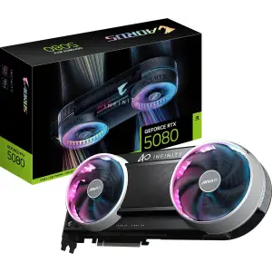 Видеокарта Gigabyte GeForce RTX 5080 16GB GDDR7 Aorus Infinity (GV-N5080AORUS IF-16GD) UA