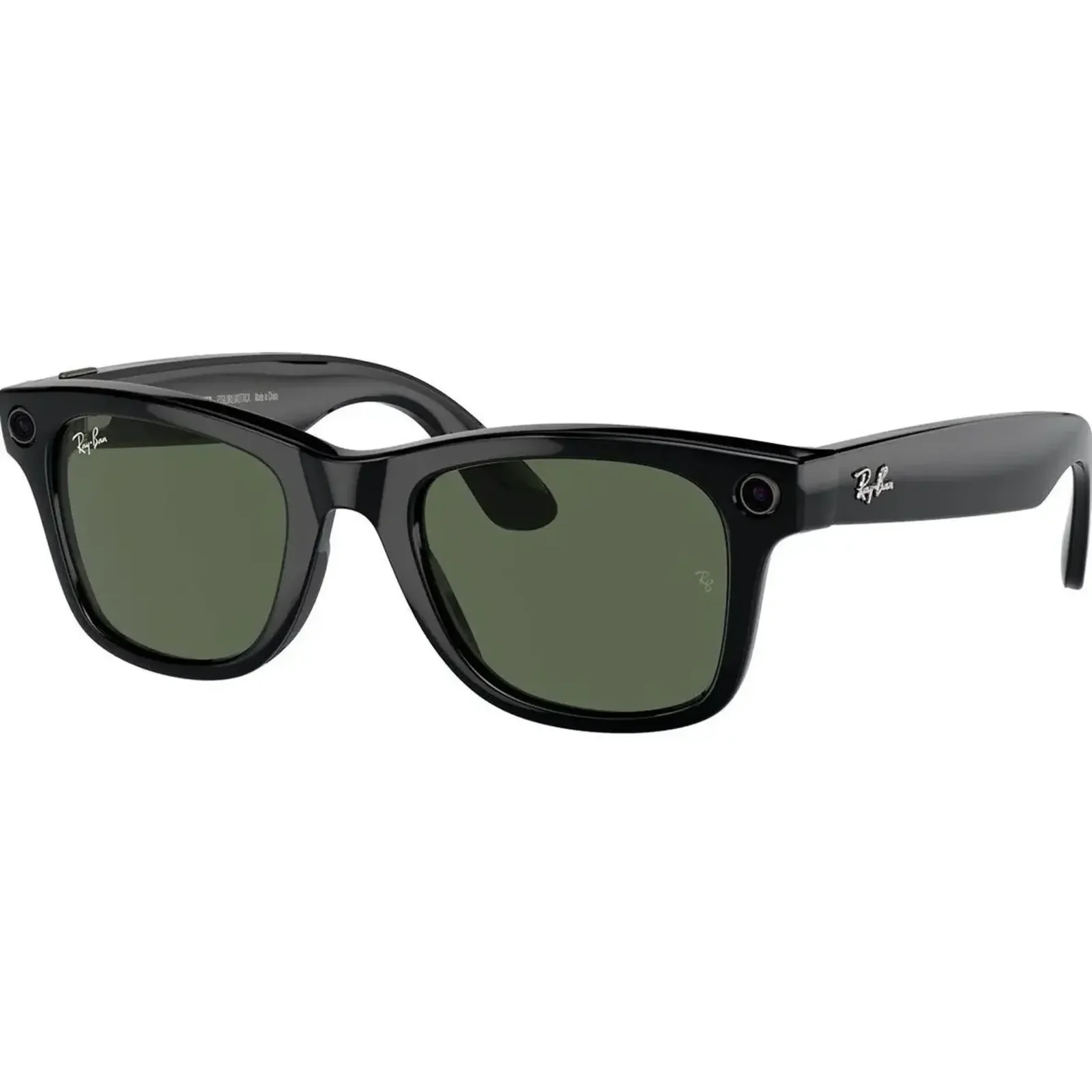 Смарт-окуляри Ray-Ban Meta Wayfarer Gen 2 Standard Shiny Black Frame / G-15 Green Lenses (RW4012 601/71 50-22)