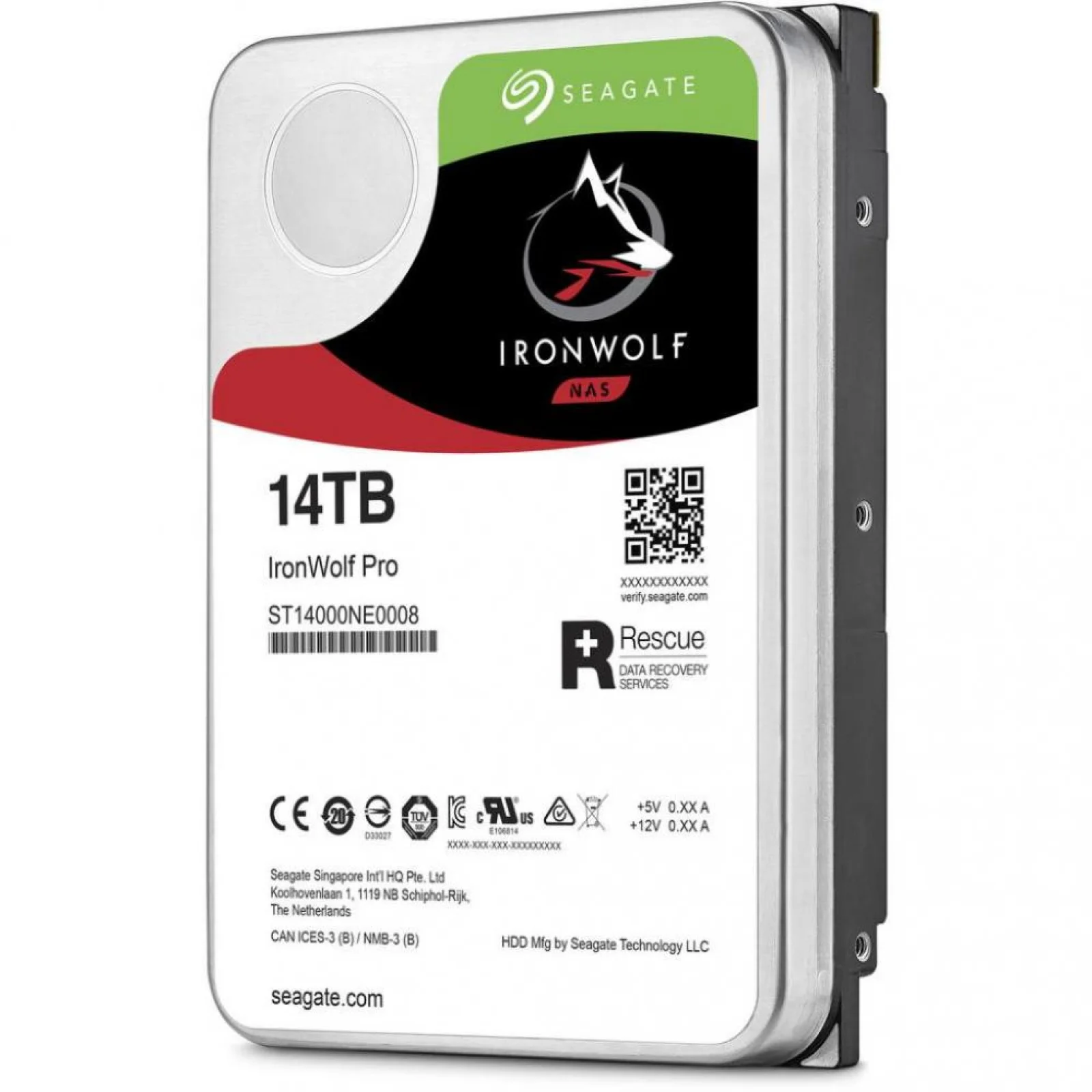 Жесткий диск Seagate IronWolf Pro 14 TB (ST14000NE0008)