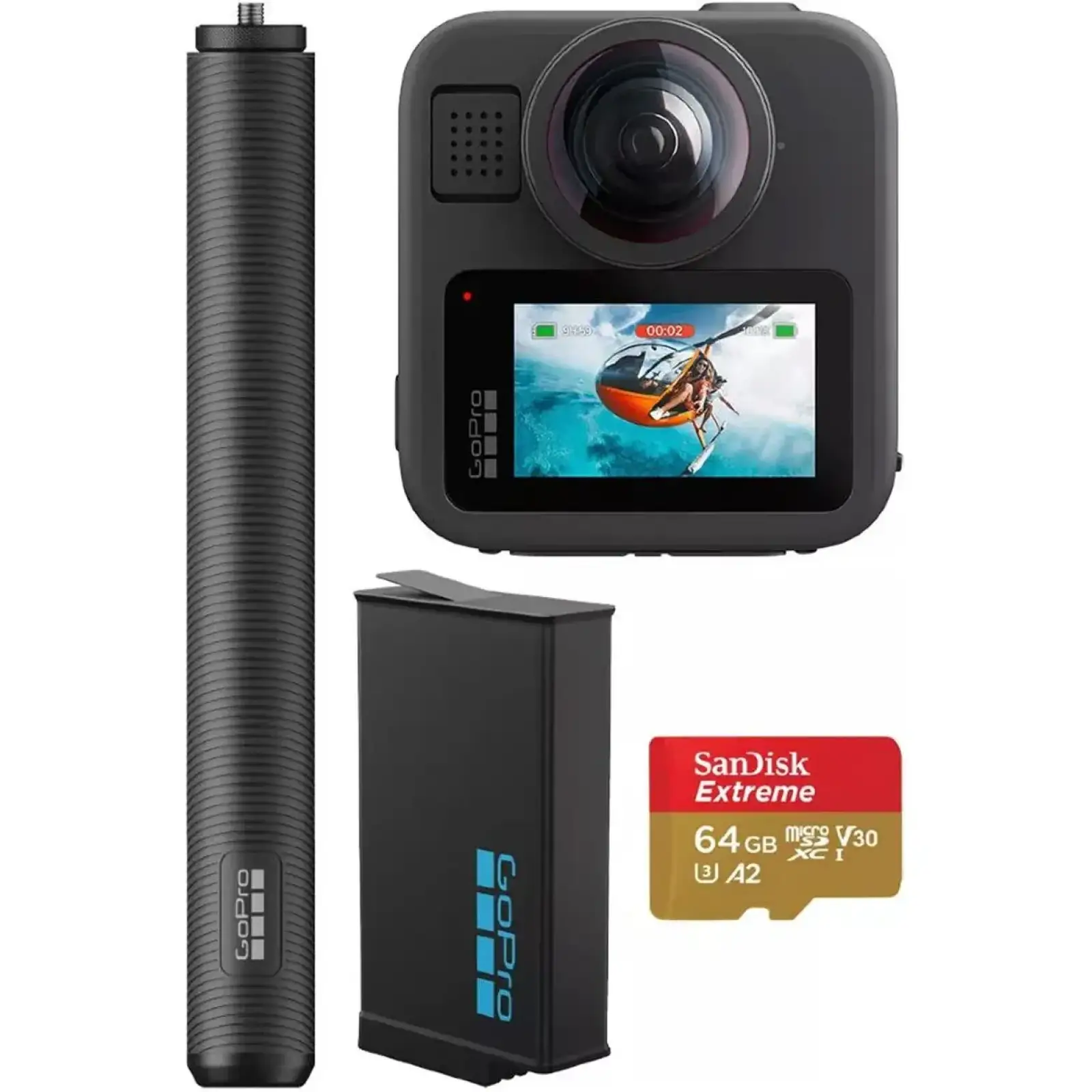 Экшн-камера GoPro MAX 2 New Accessory Bundle (CHDFZ-311-RW)