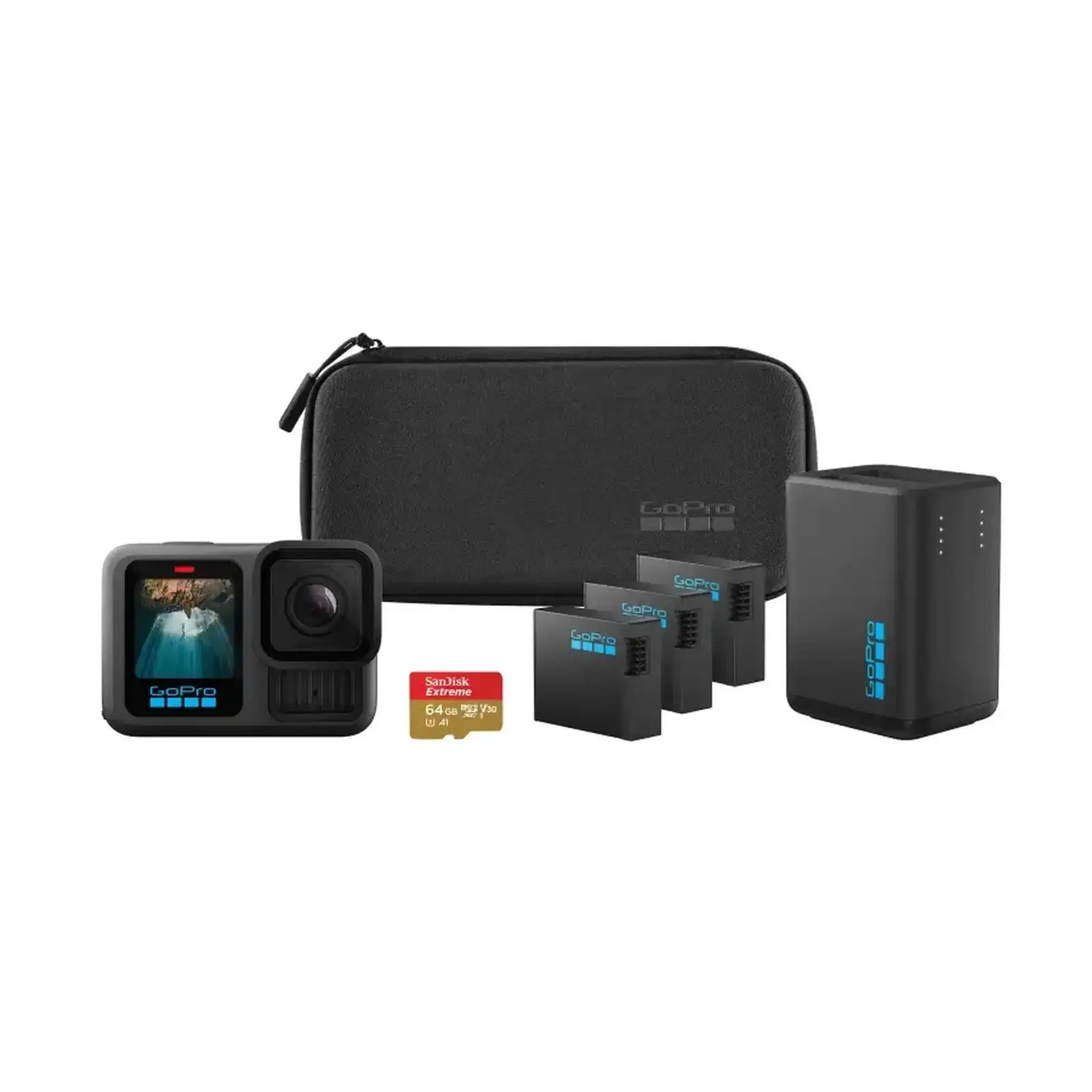 Екшн-камера GoPro Hero 13 Black Extended Power Bundle (CHDRB-134-RW)
