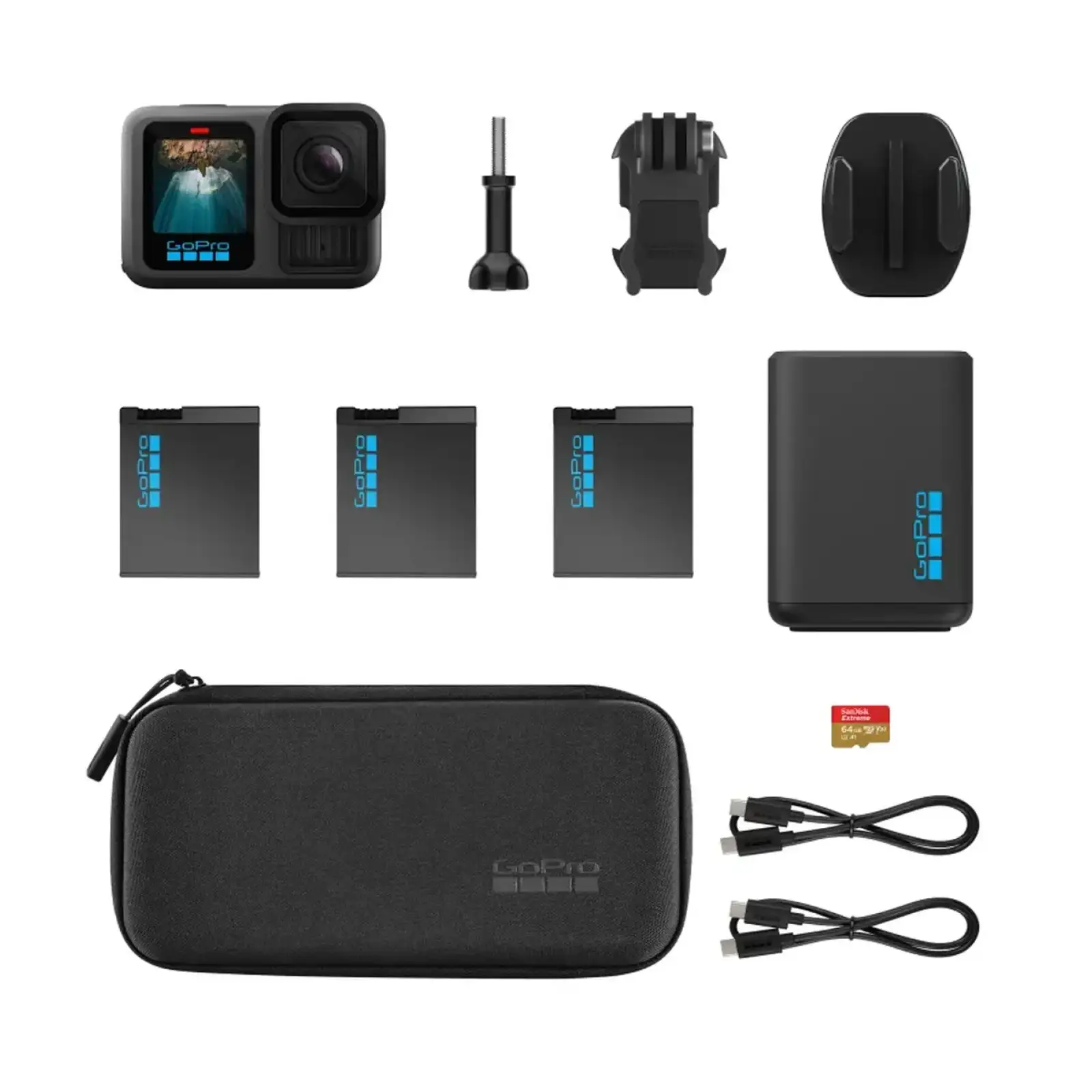 Екшн-камера GoPro Hero 13 Black Extended Power Bundle (CHDRB-134-RW)