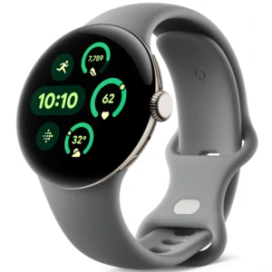 Смарт-годинник Google Pixel Watch 3 41mm WiFi Champagne Gold Case / Hazel Active Band