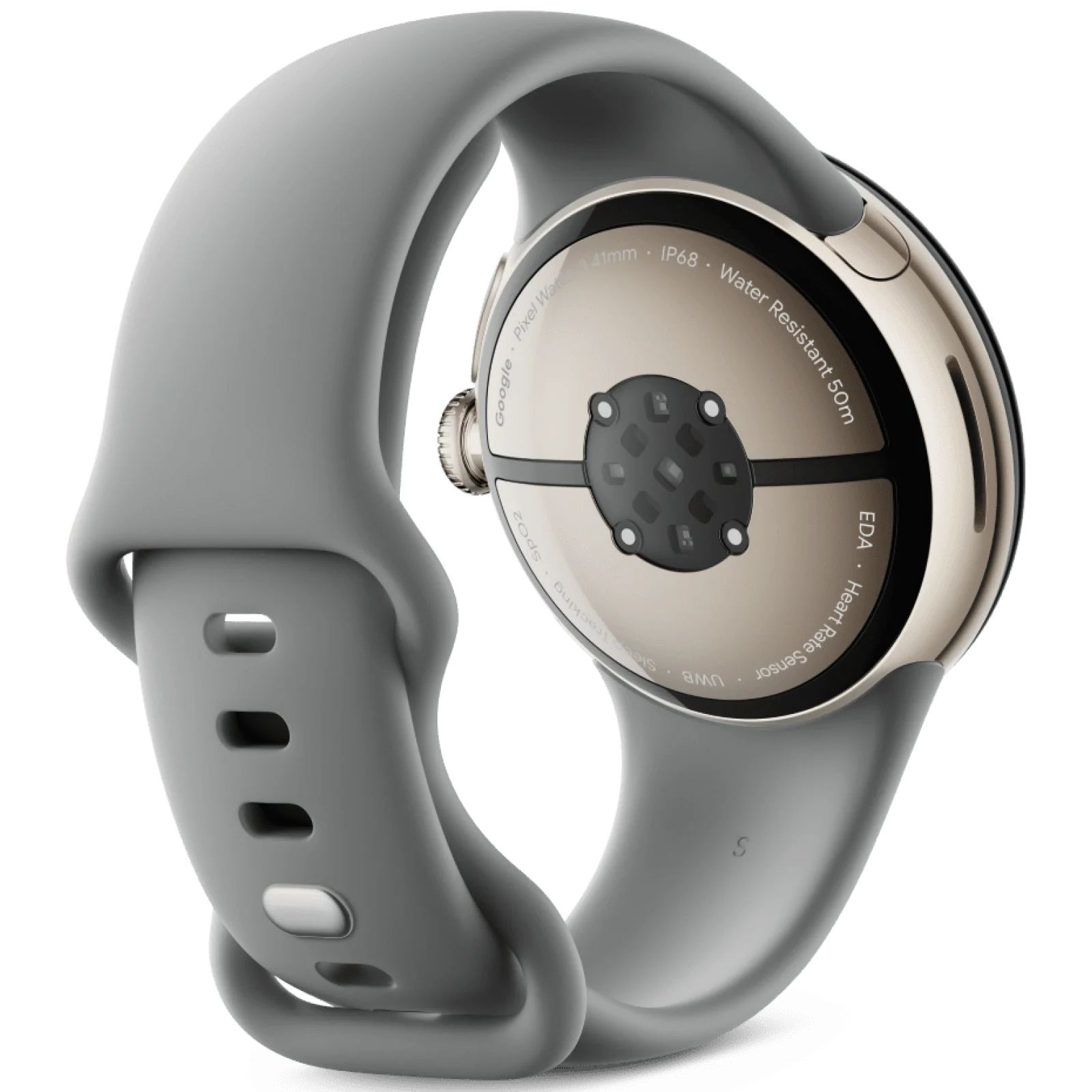 Смарт-годинник Google Pixel Watch 3 41mm WiFi Champagne Gold Case / Hazel Active Band